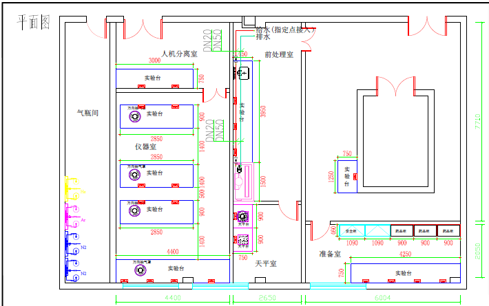 實(shí)驗(yàn)室氣路管路的規(guī)劃設(shè)計(jì)(圖1) 實(shí)驗(yàn)室氣路管路的規(guī)劃設(shè)計(jì)(圖1)